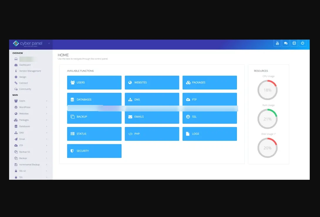Cyberpanel Hosting Truehost