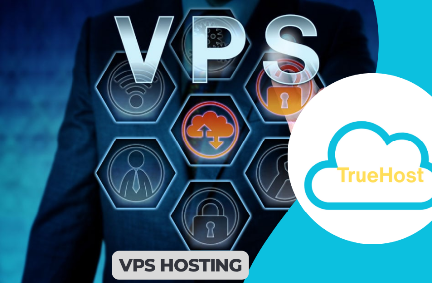 A graphic showing how vps hosting works