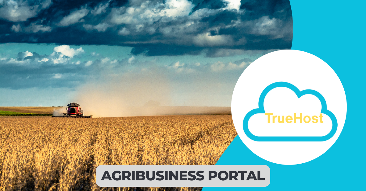 combine harversters in a wheat field harvesting and the title agribusiness poral