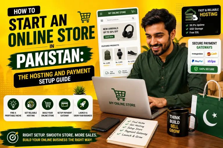 How to Start an Online Store in Pakistan: The Hosting and Payment Setup Guide